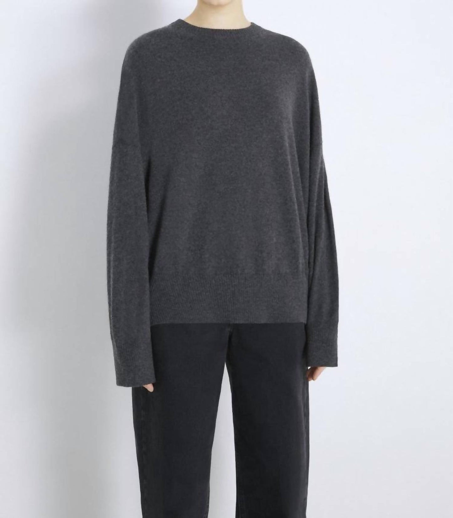 Loulou De Saison - Anaa Crew Neck Long Sleeve Sweater