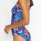 Johnny Was - Summer Days Ruched One Piece Bathing Suit