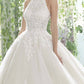 Angelina Faccenda - Diamante And Crystal Beaded Ball Gown