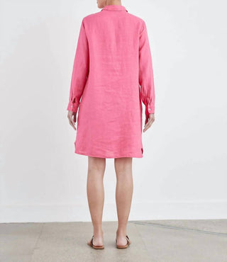 Cut Loose - Hanky Linen Shirt Dress