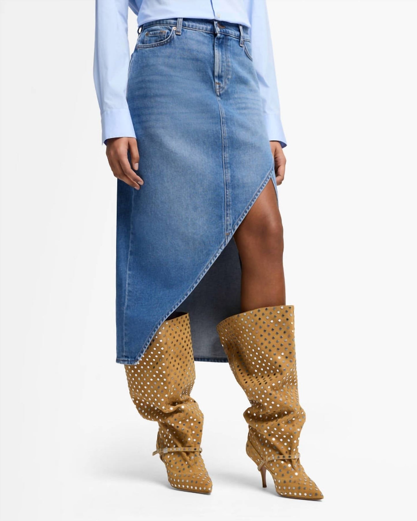7 For All Mankind - Libby Denim Skirt