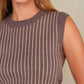 Deluc - Bruce Stripe Sweater Vest