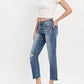Lovervet - High Rise Ankle Straight Jeans