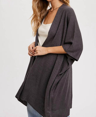 Bluivy - Ayla Wide Sleeve Open Front Cardigan