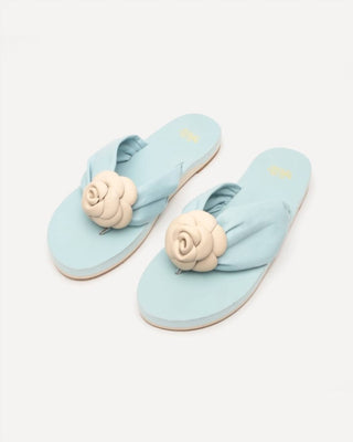 Frances Valentine - Women's Magnolia Thong Flower Sandals
