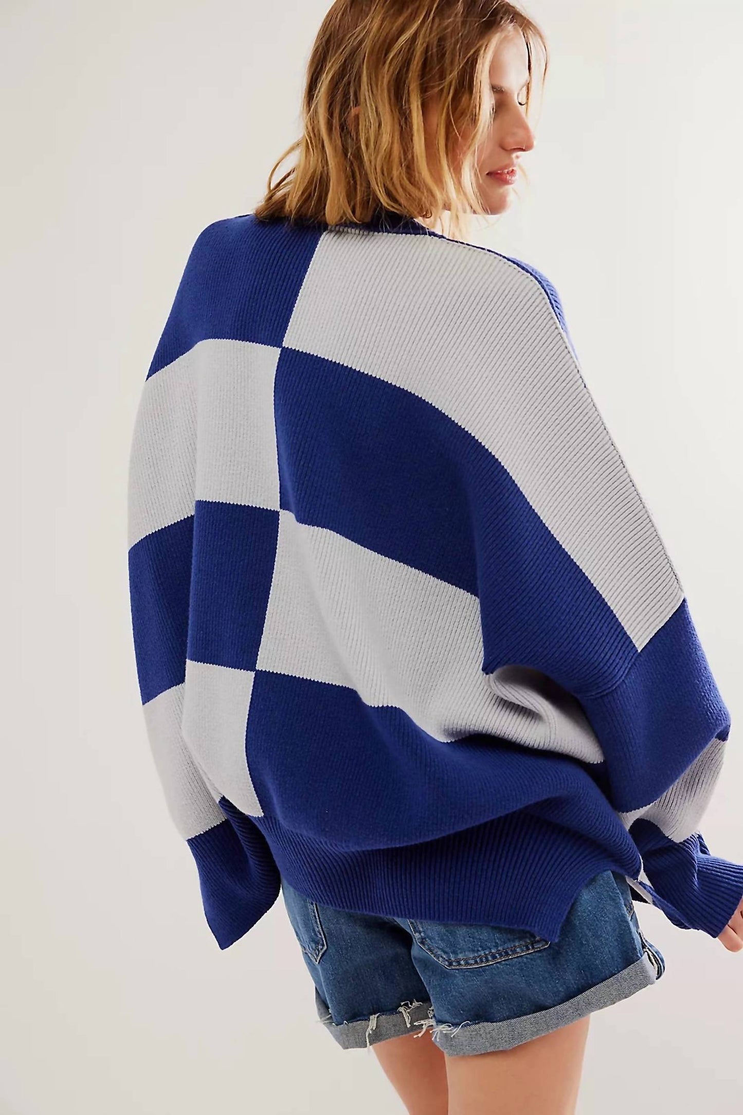 Free People - Easy Street Checkered Tunic Top