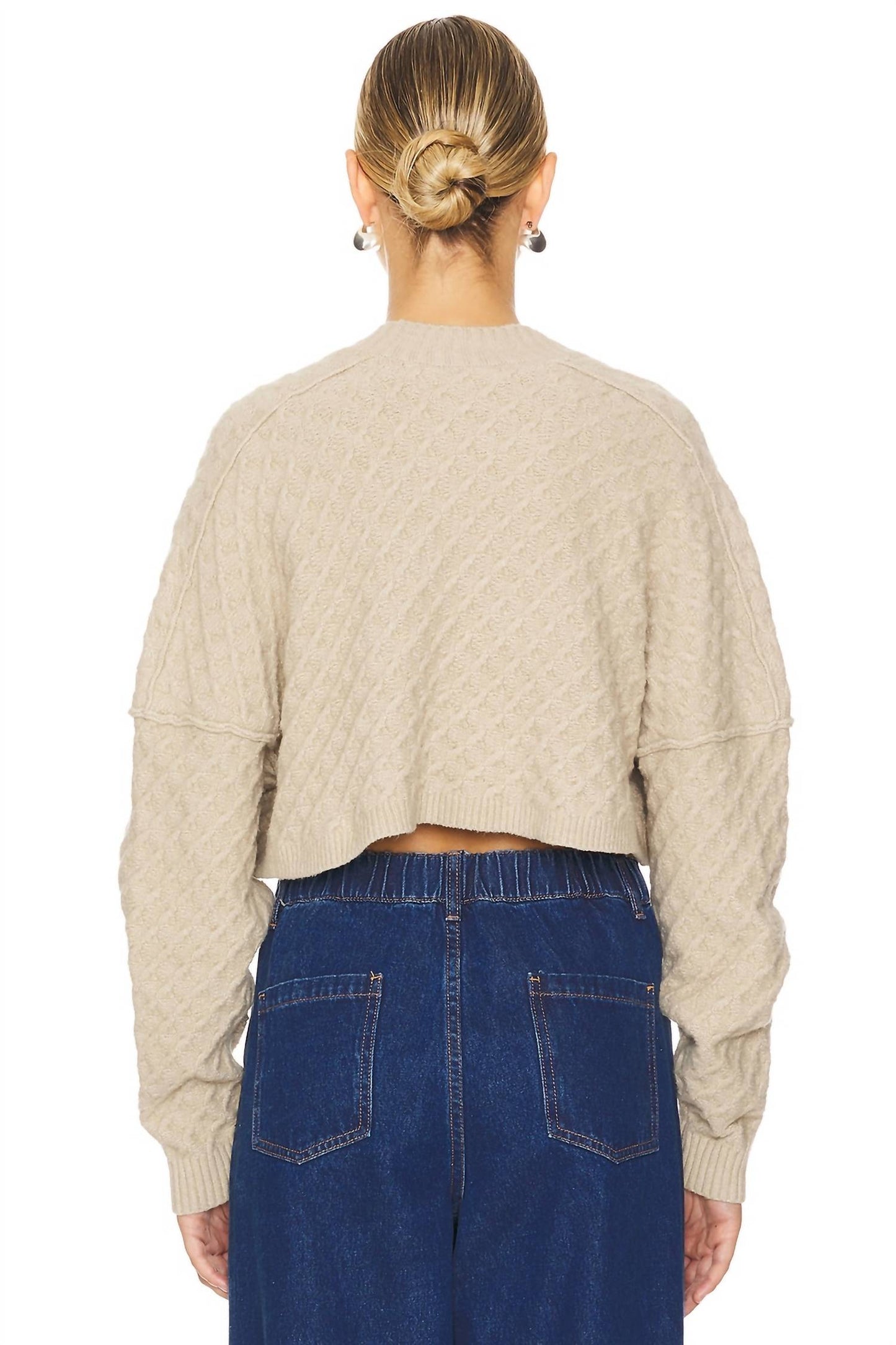 Free People - Marlowe Textured Crop Cardigan