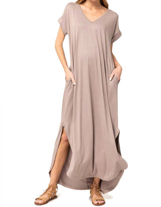 Entro - Everyday Pocket Maxi Dress - Plus