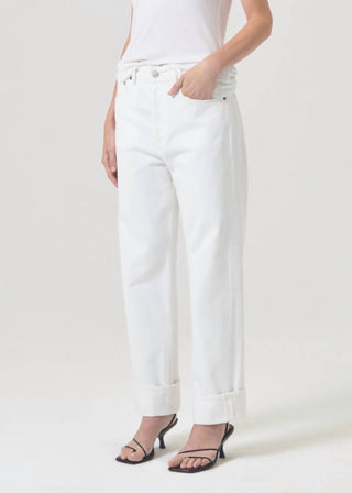 Agolde - Fran Low Slung Straight Jean