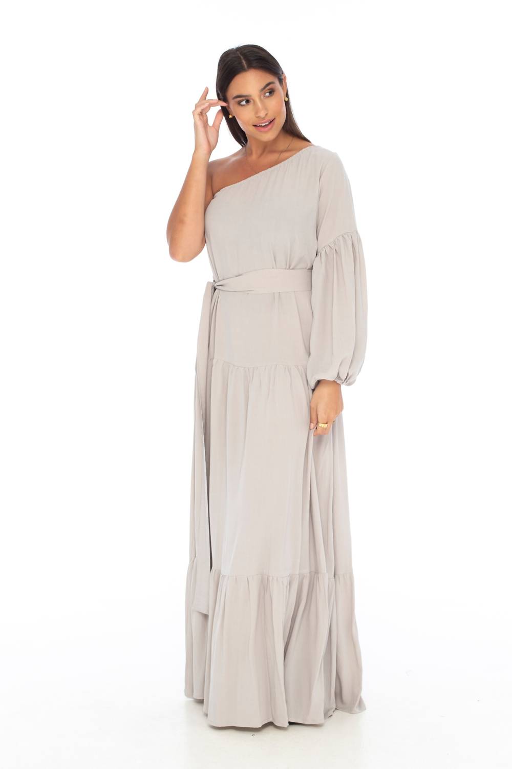 Skemo - Basics One Shoulder Winter Dress