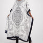 Advance Apparel - Geometric Print Kaftan