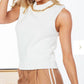 Bishop + Young - Savoy Chain Detail Sweater Tank