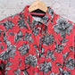 Cino - Women's Floral Long Sleeve Button Up Shirt