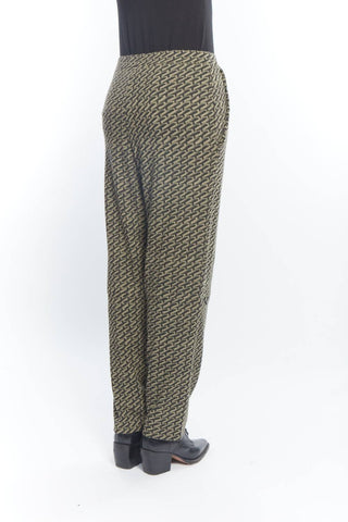 Matthildur - Vortex Patterned Trouser Pant