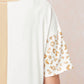 Entro - Color Block Leopard Top