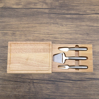 Creative Gifts International - Rectangular Cheeseboard with Concealed Tools