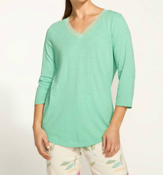 Fdj - Mesh V-neck Top