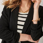 Charlie Paige - Ruched Sleeve Lightweight Jacket