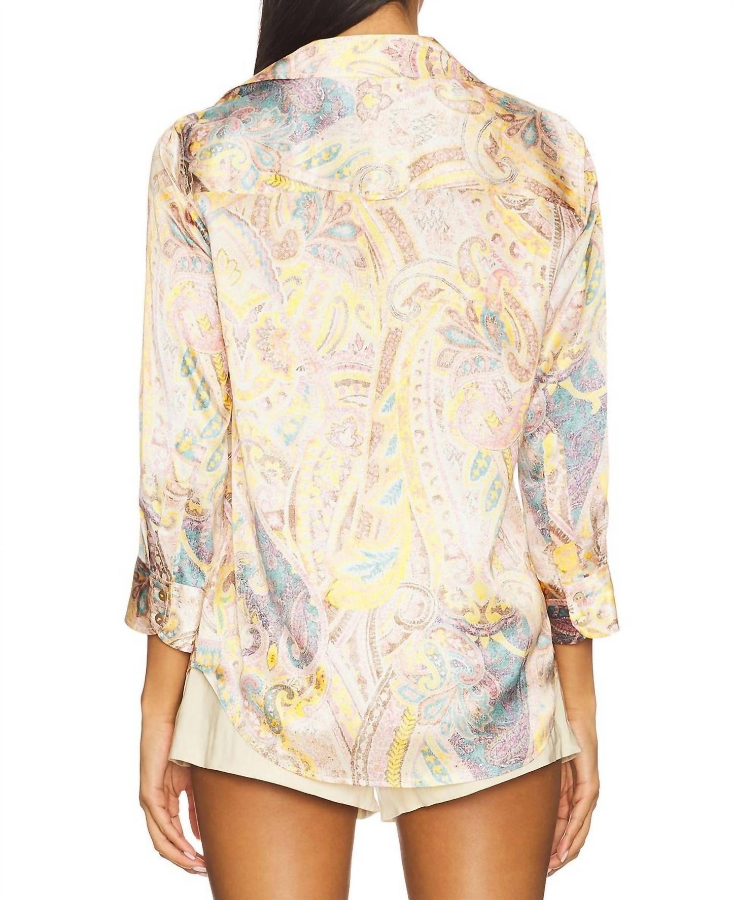 L'Agence - Dani 3/4 Sleeve Blouse