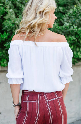 Sanctuary - Soak Up The Sun Peasant Top