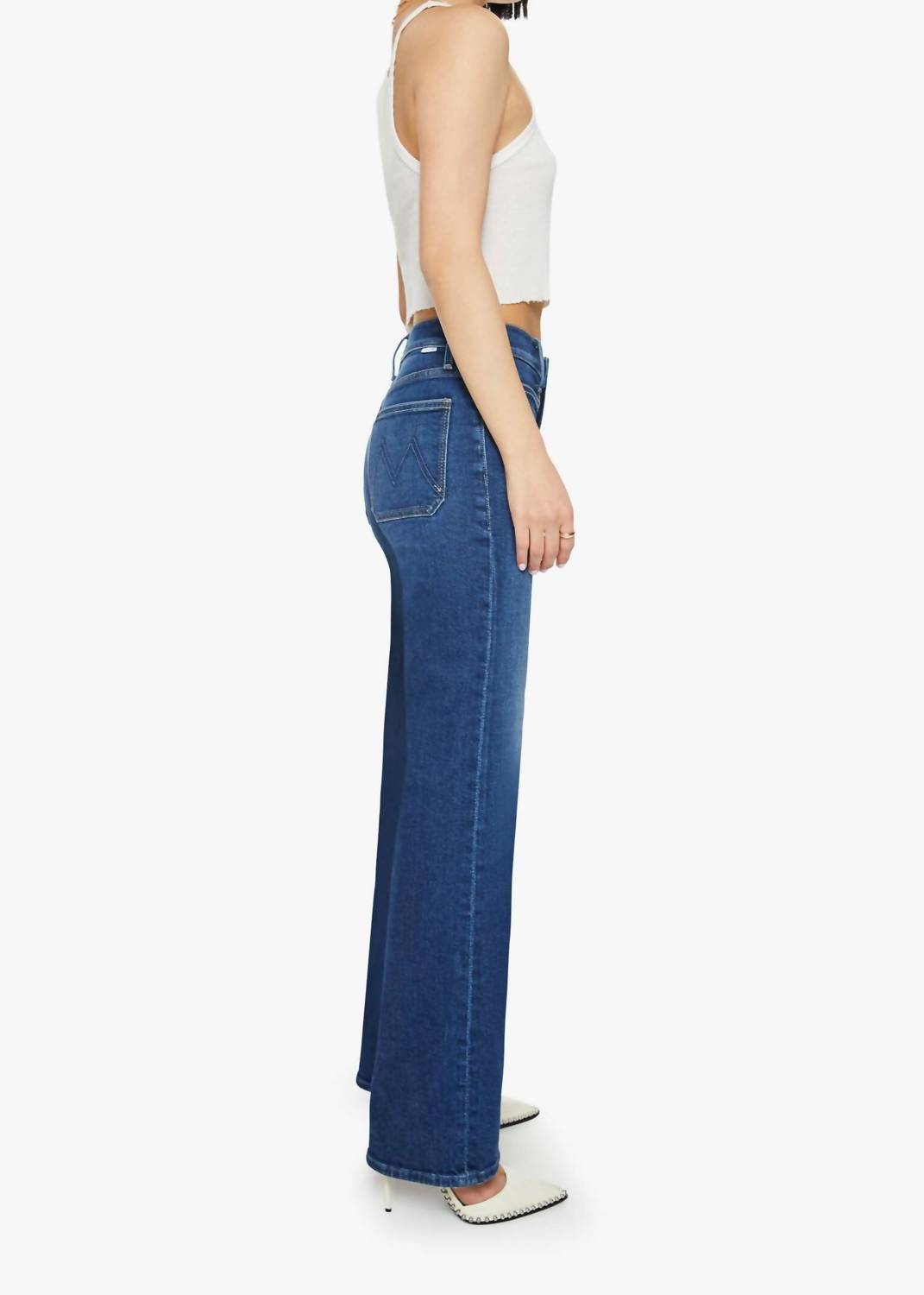 Mother - Lil' Patch Pocket Rambler Jean