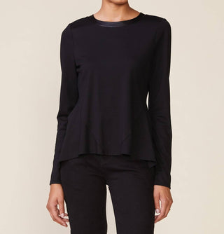 Anthem The Label - Ponte Asymmetrical Top