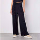 Apricot - Pinstripe 2 Pleat Trousers Pants