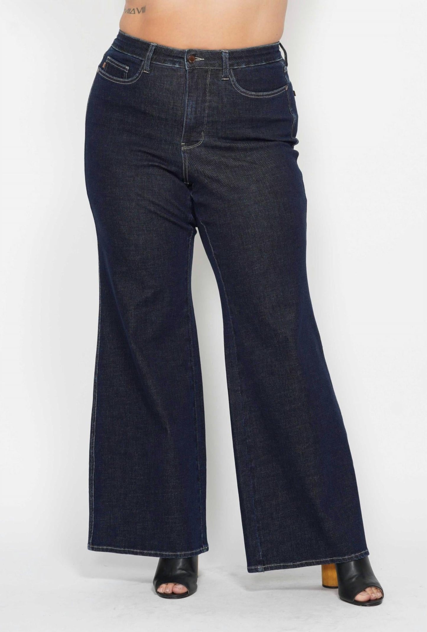 Judy Blue - Retro Wide Leg Jeans