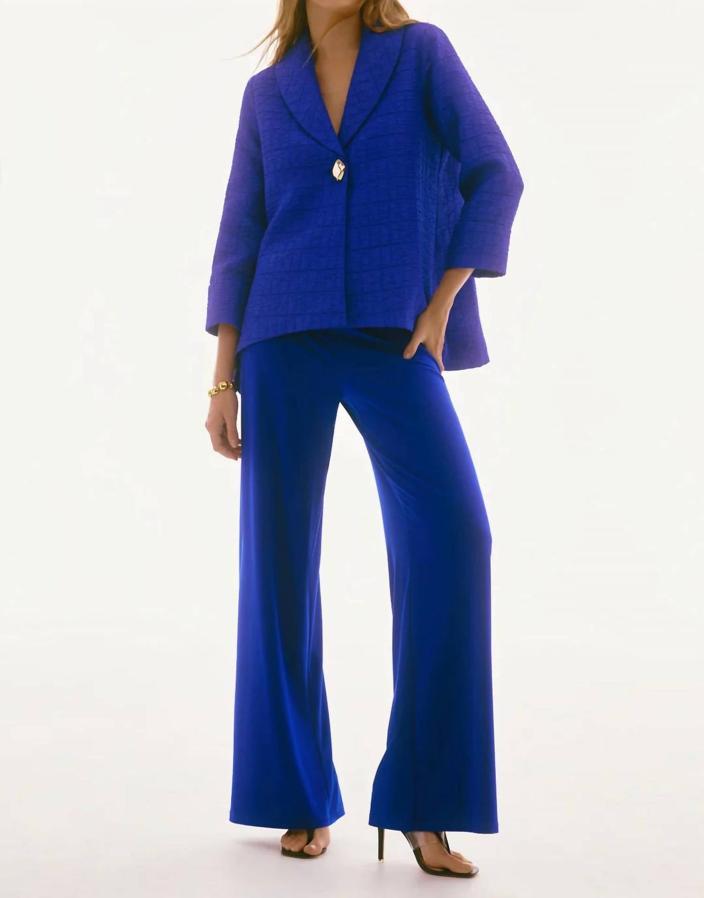 Joseph Ribkoff - Textured Trapeze Jacket