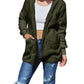 Double Take - Full Size Teddy Hooded Jacket with Pockets