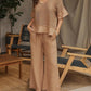 Milio Milano - Tina Linen Distressed Hem Pants