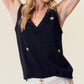 Doe And Rae - Embroidered Puppy Tank Top
