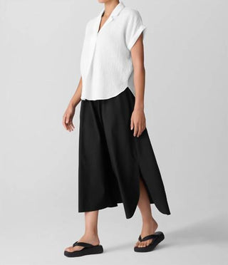 Eileen Fisher - Women's Notch Collar Top