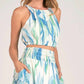 Elan - Halter Crop Top
