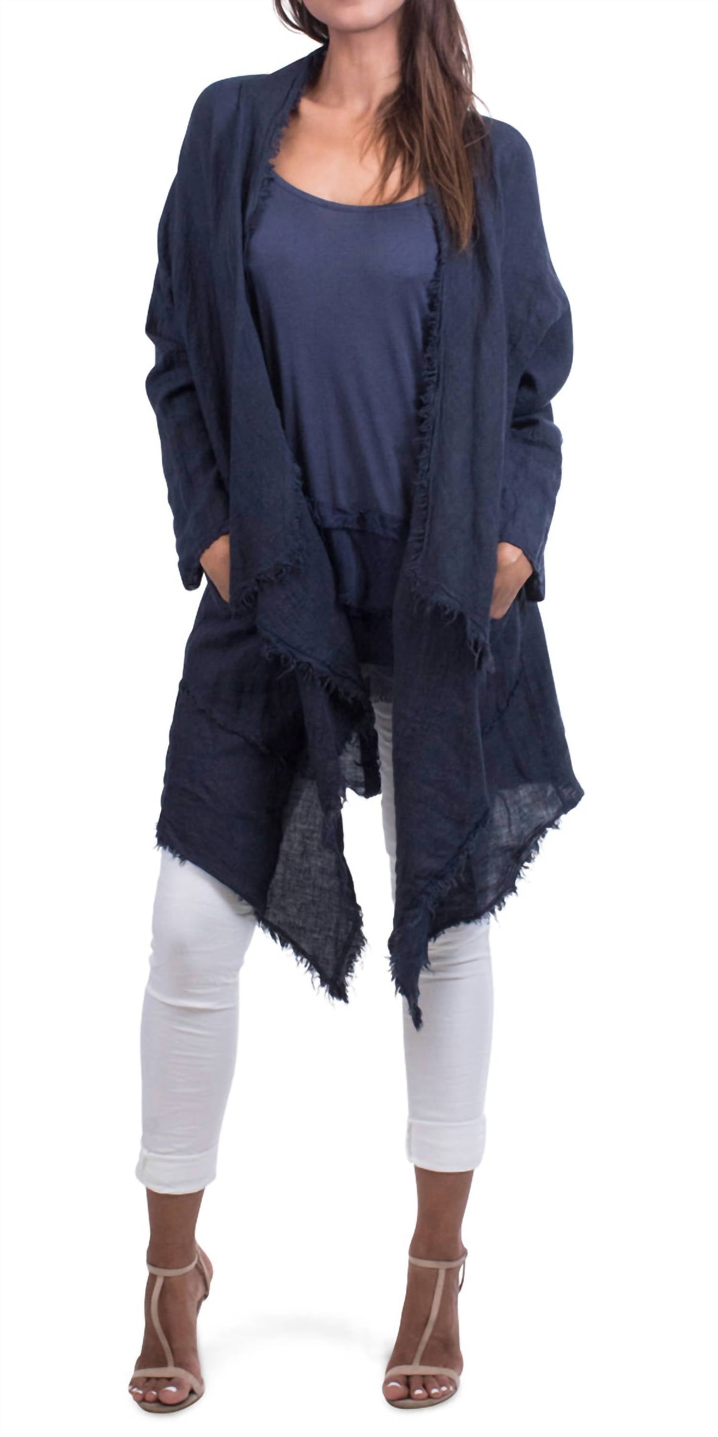 Gigi Moda - Aisha Linen Cardigan
