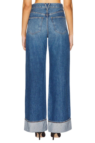 Veronica Beard - Taylor High Rise Wide Leg Jeans