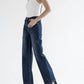 Mica Denim - Freya Super High Rise Straight Leg Loose Fit Jeans