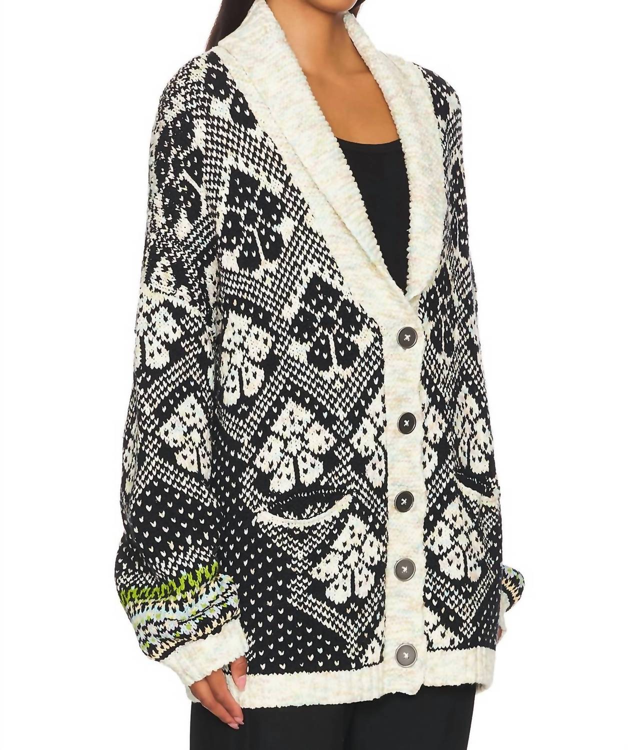 Free People - Sasha Button Front Cardigan