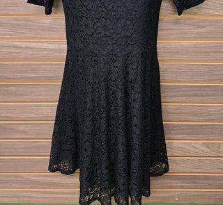 Acemi - Women's Lace Overlay Dress