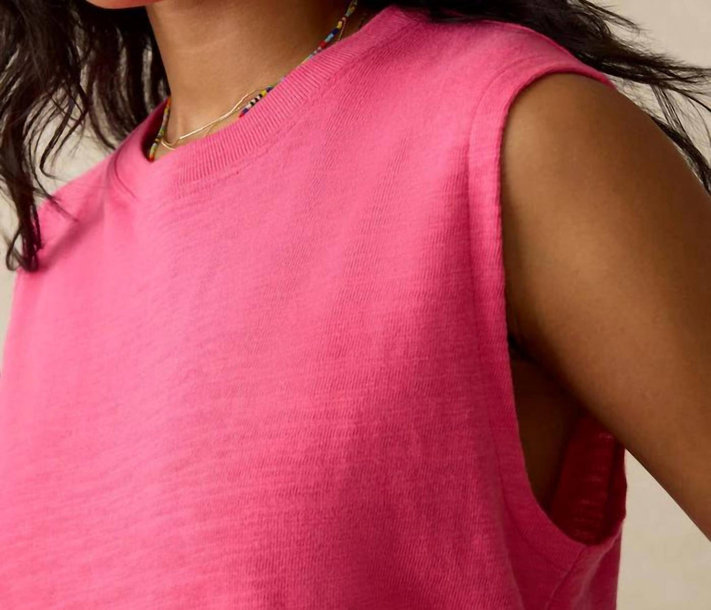 Faherty - Sunwashed Slub Muscle Tank Top