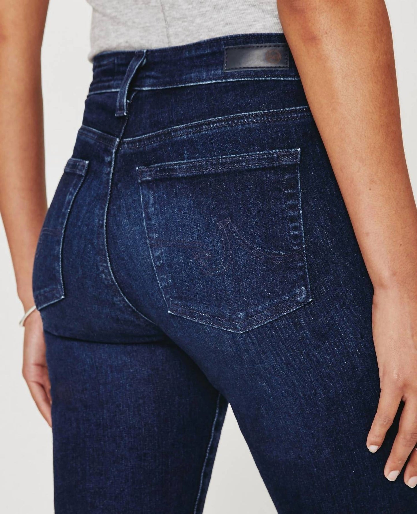 Ag Jeans - Mari Extended Mid Rise Slim Straight Jeans