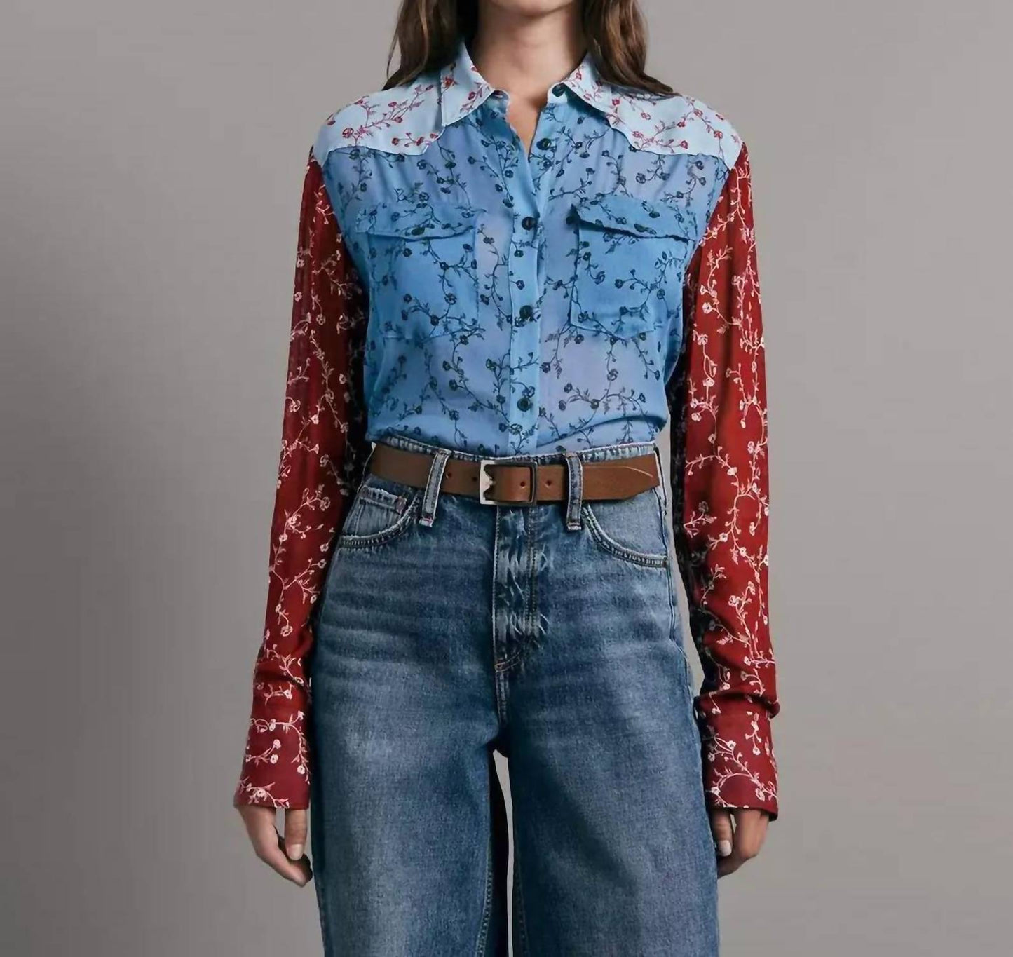 Rag & Bone - Wyatt Patchwork Shirt
