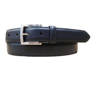 Lejon Leather Goods - Women's Vintage Bison Leather Satin Classic 30mm Usa Belt