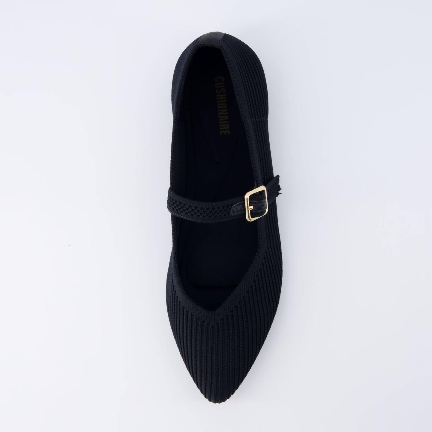 Cushionaire - Women's Sonnet Mary Jane Knit Flat Sandals