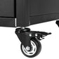 K&K 54.5 Inch Outdoor Kitchen Island with Stainless Steel Tabletop