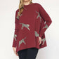 Entro - Leopard Sweater Top