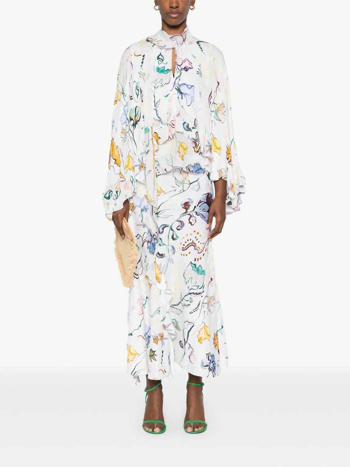 Dorothee Schumacher - Floral Power Midi Skirt