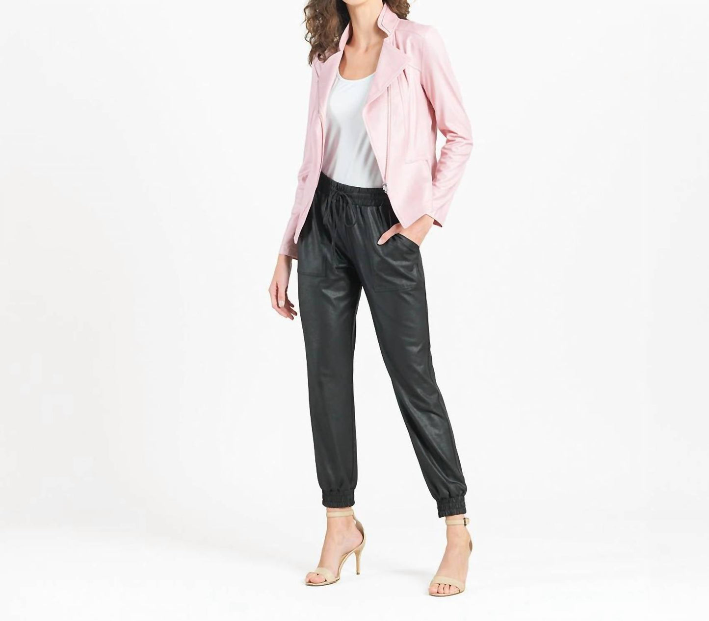 Clara Sunwoo - Liquid Leather Signature Jacket