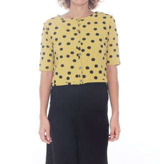 Matthildur - Sumi Polka Dot Top