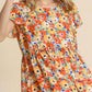 Umgee - Floral Babydoll Dress
